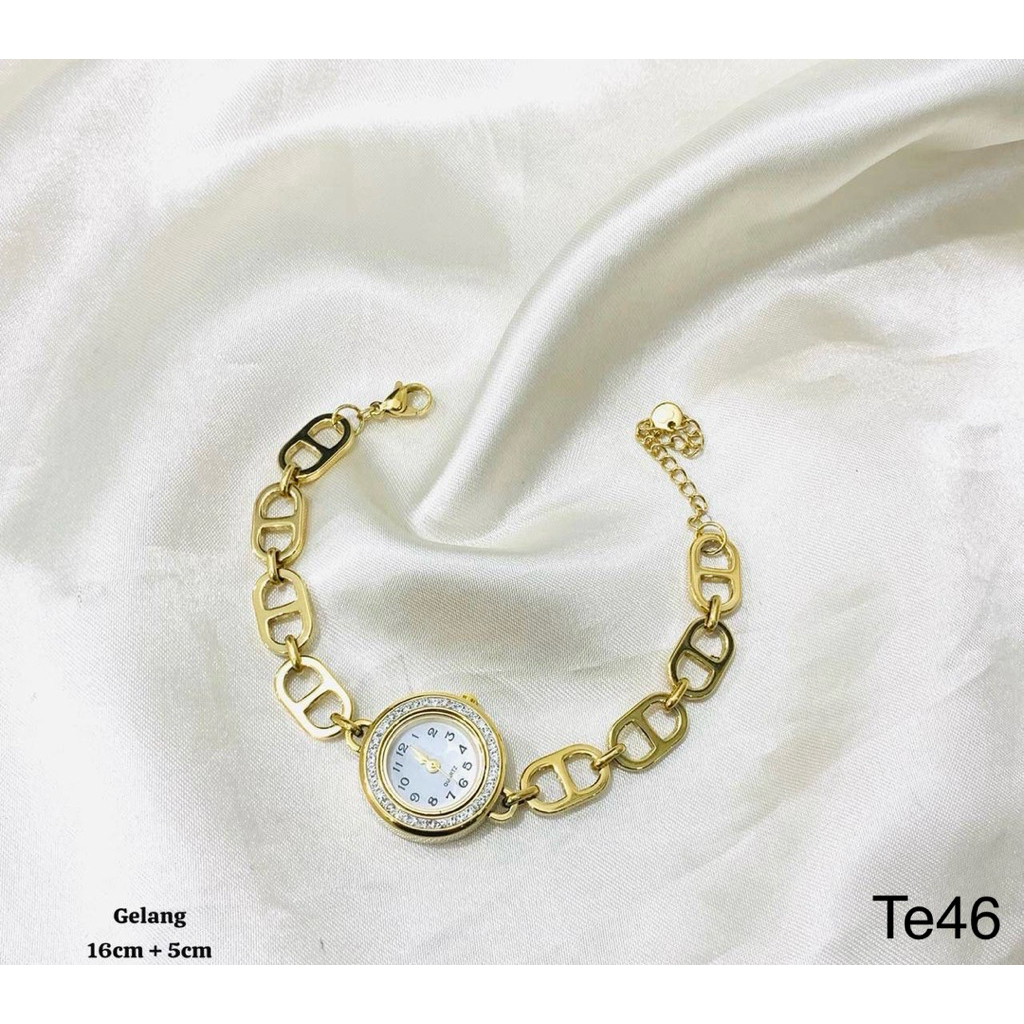 GELANG JAM TANGAN SERUT/ GELANG TANGAN TITANIUM STAINLESS STEEL.