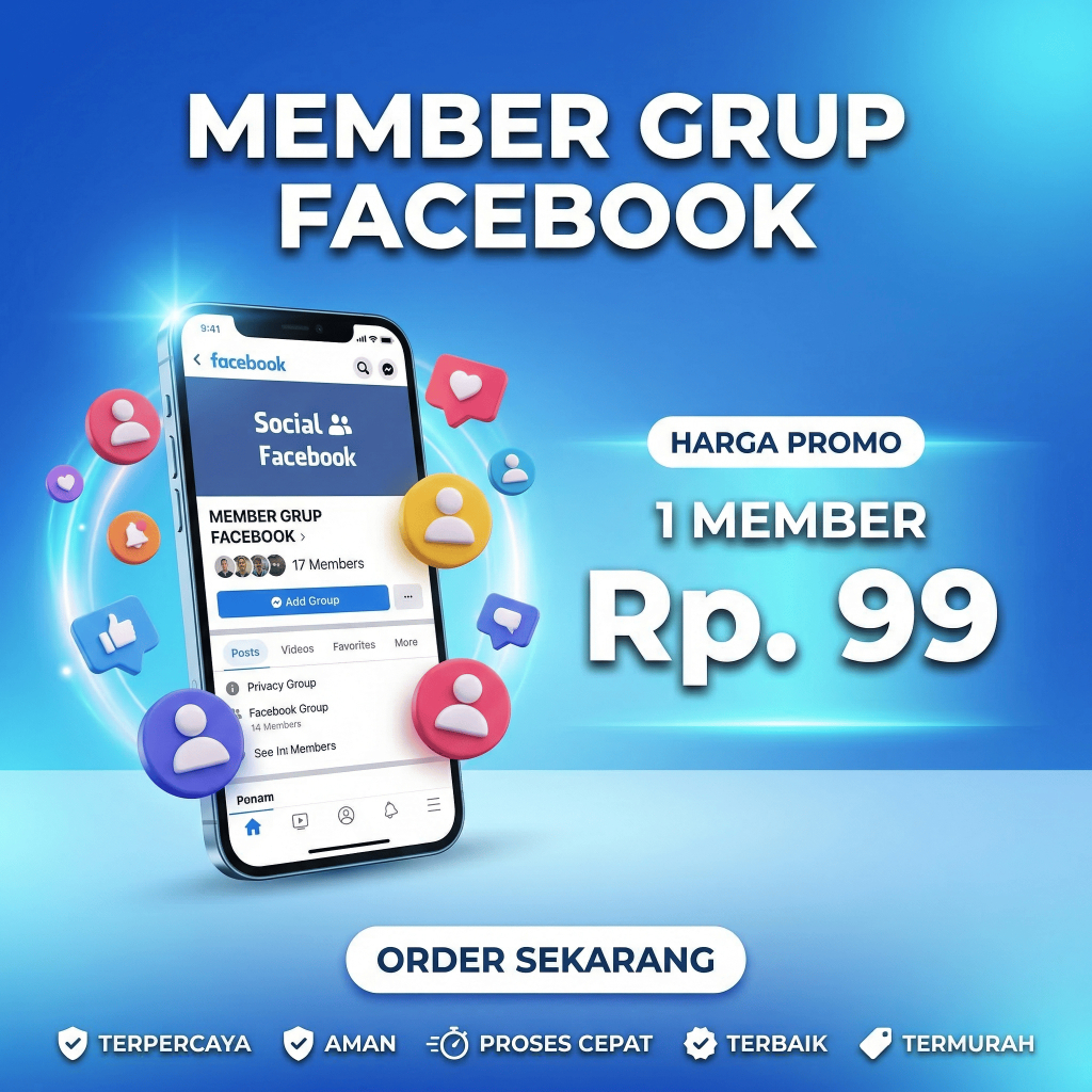 Member Grup Facebook Satuan Murah High Quality - SosBoost ID