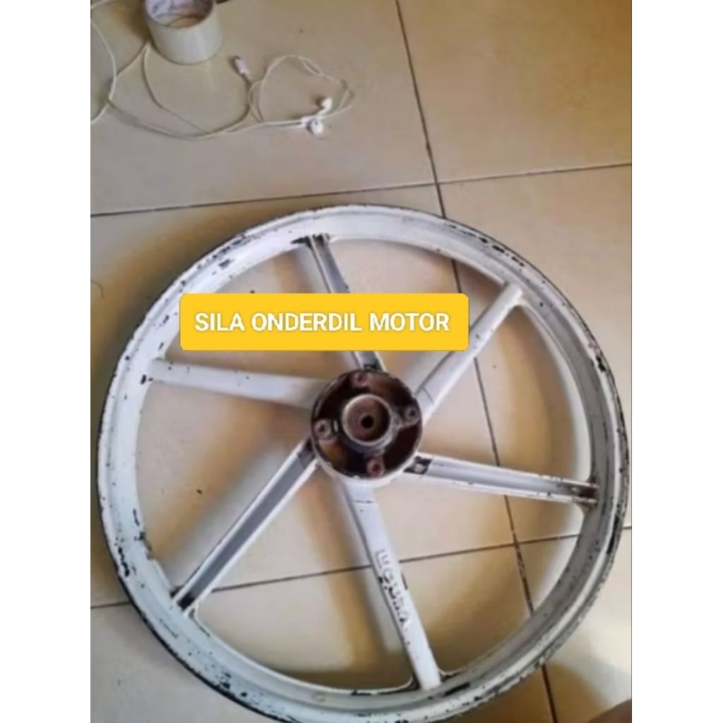 velg racing depan suzuki smash shogun satria 2 tak tornado palang 6 set piringan cakram