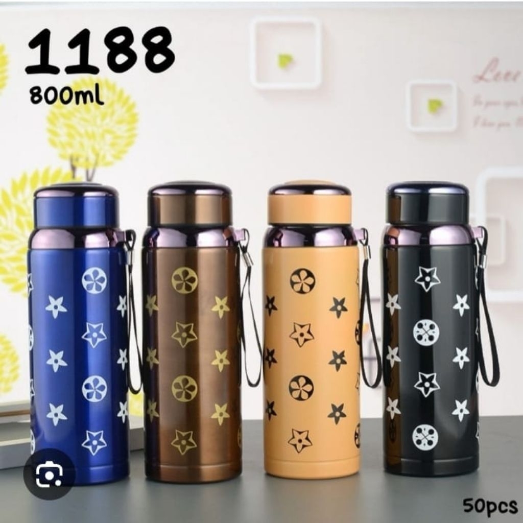 Termos Stainless 800ml Tahan Panas - Kapasitas Besar, Tahan Lama, Elegan