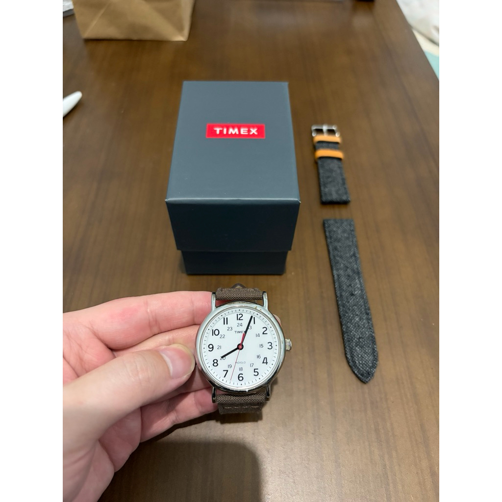 Jam Tangan Timex Weekender Original White