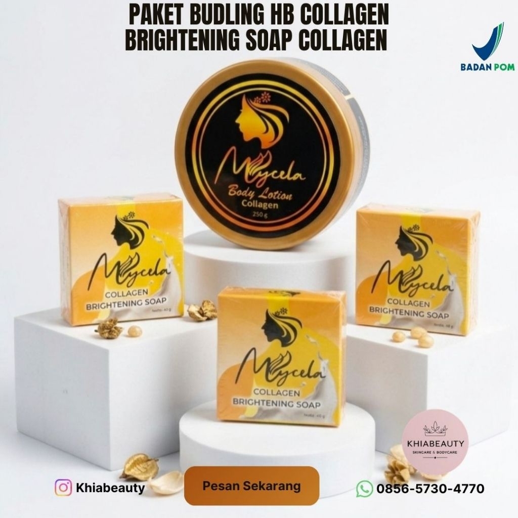 Hb Mycela dan sabun mycela Collagen