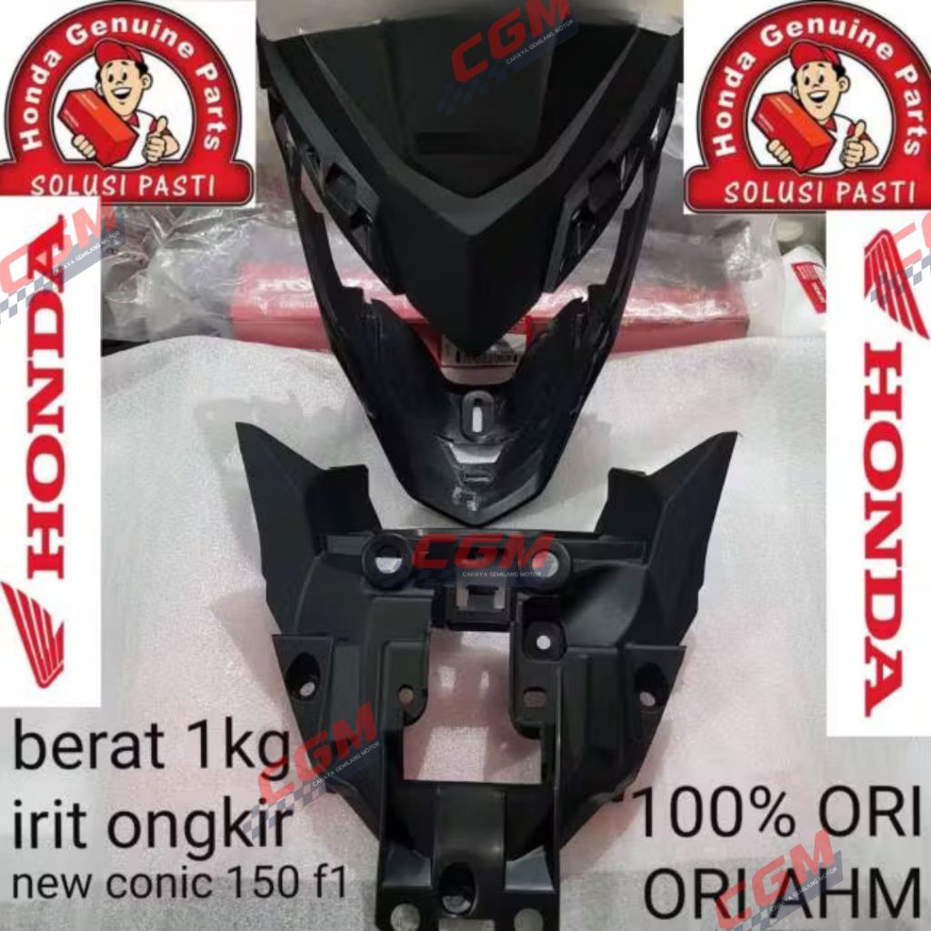 61311 K56 N00 (Belakang) 6130B K56 N00 (Depan) Cover handle rr Cover handle fr batok lampu Sonic 150