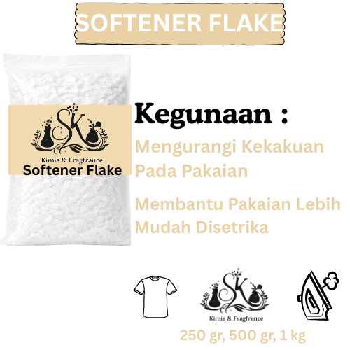 Softener Flake / Bahan Softener / Biang Softener