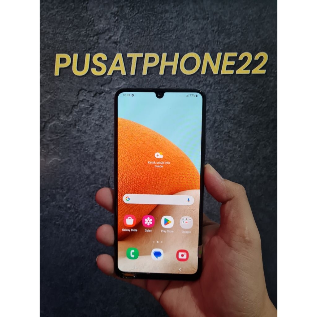 lcd samsung a32 4g original minus