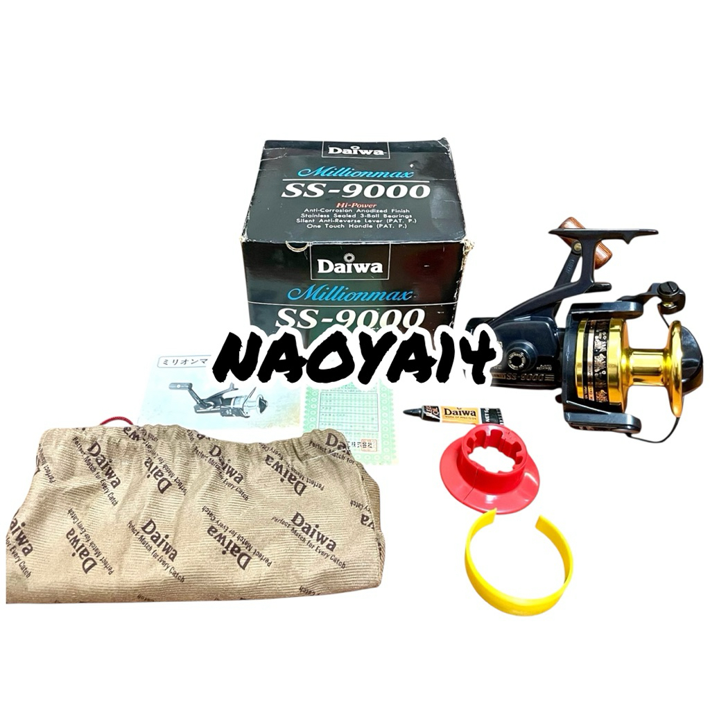 REEL VINTAGE DAIWA BLACK GOLD SERIES MILLIONMAX SS-9000 JAPAN