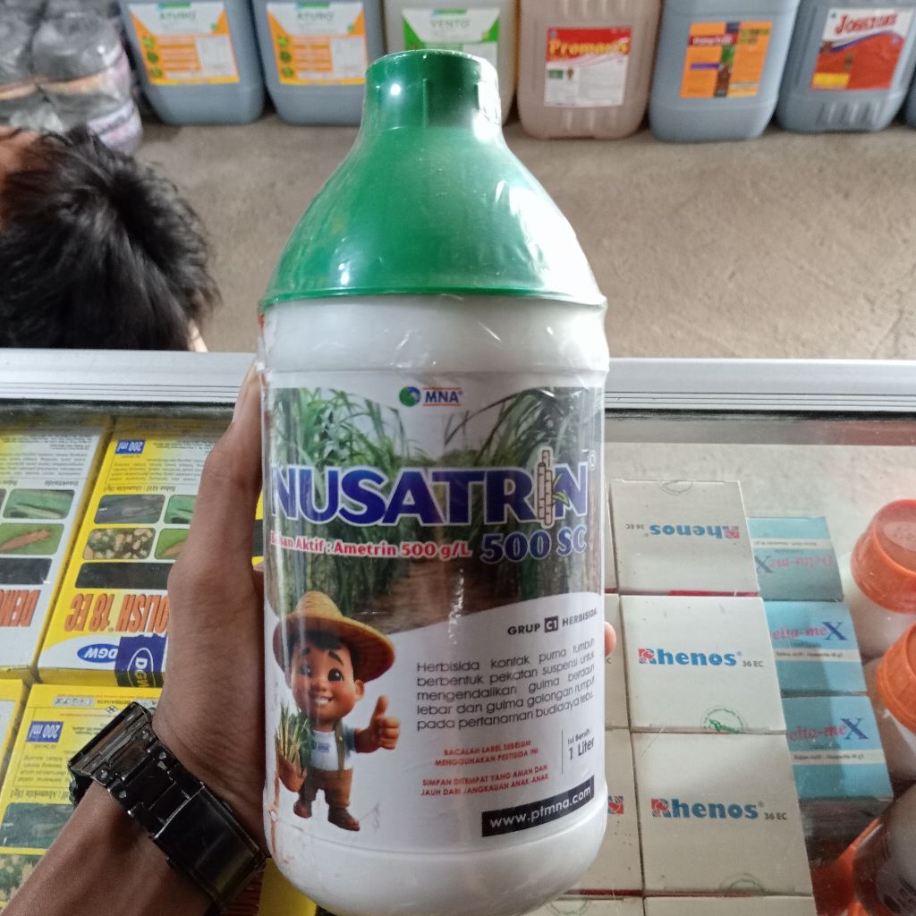 Nusatrin 500SC - Herbisida Selektif Tebu