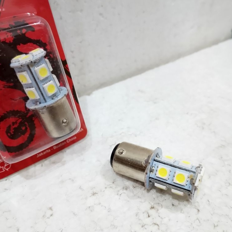 BOHLAM BOLAM STOP LED KEDIP DOP LAMPU LED JAGUNG PUTIH