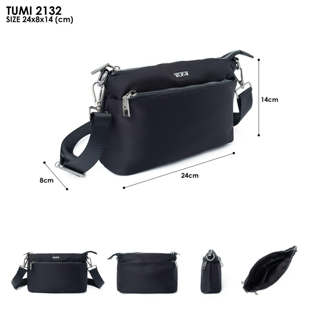 Tas Selempang Tumi Bahan Satin Premium Import #tumi2132