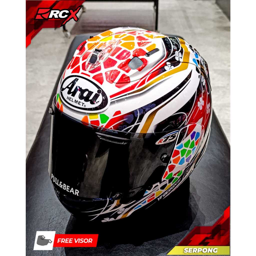 Helm Arai RX7X Nakagami GP2 Original Second bekas Helmet 2ND RCX
