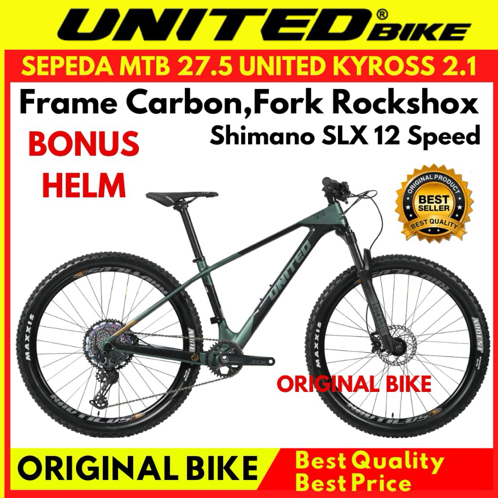 SEPEDA GUNUNG 27.5 MTB UNITED KYROSS 2.1