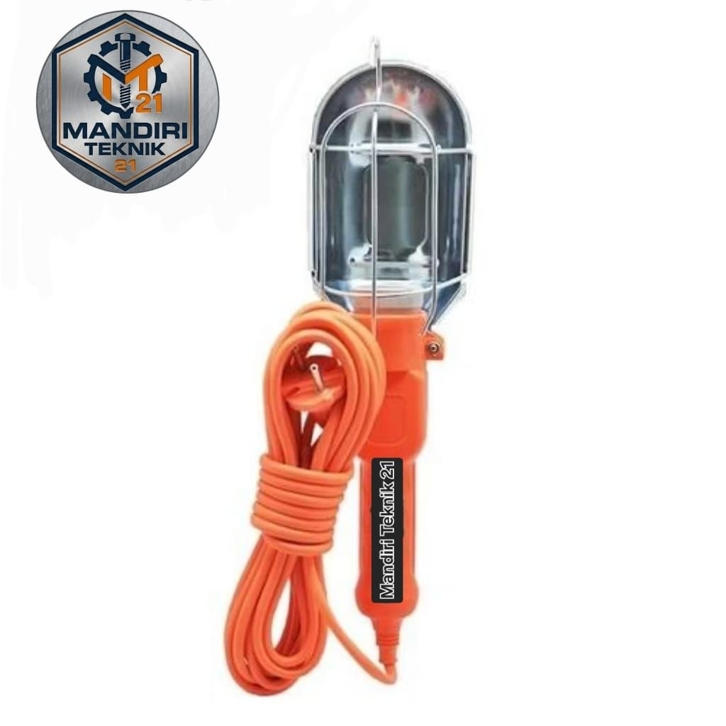 Lampu Kerja Gantung 5 Meter | Lampu Bengkel | Portable Hand Lampu