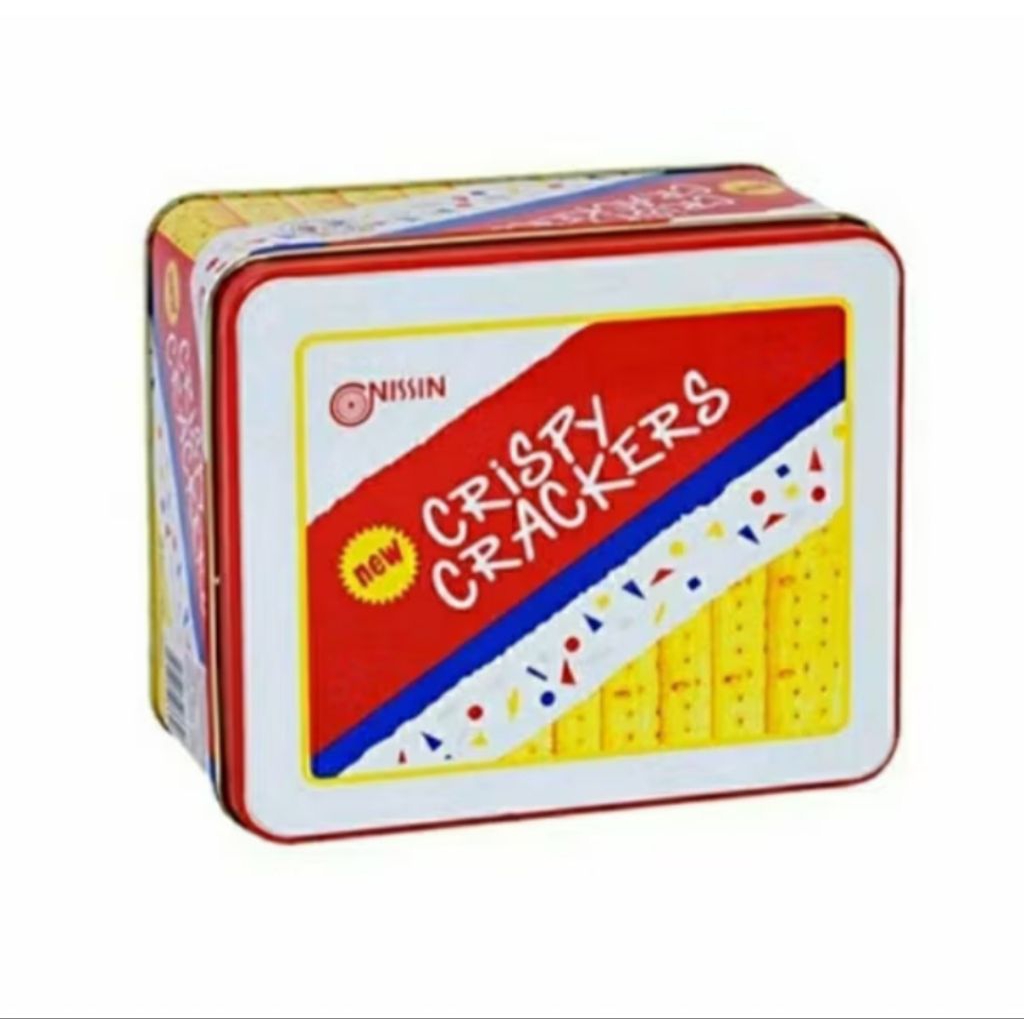 Nissin Crispy Crackers kaleng 750 gr