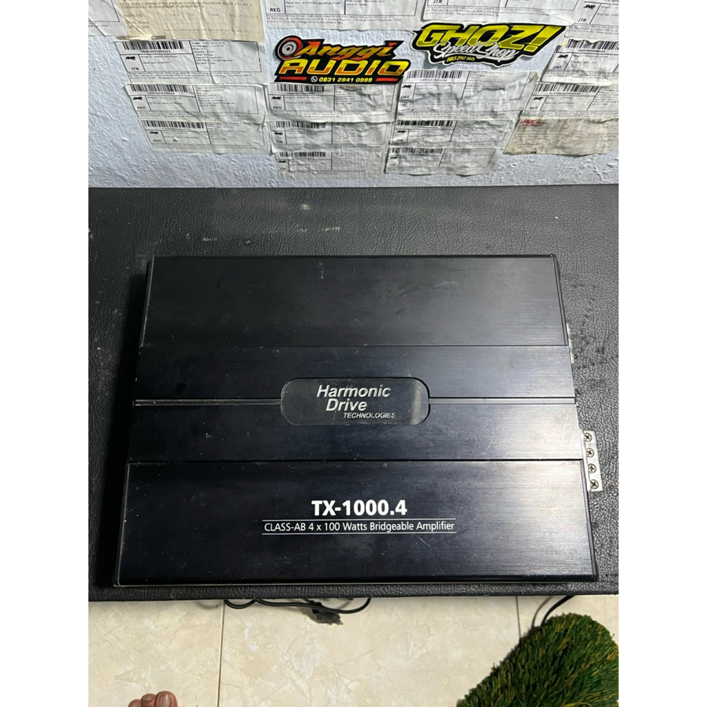 Power Amplifier Mobil Harmonic Drive TX1000 4 Channel | Power Amp 4CH Audio Mobil Car Audio Sound Sy