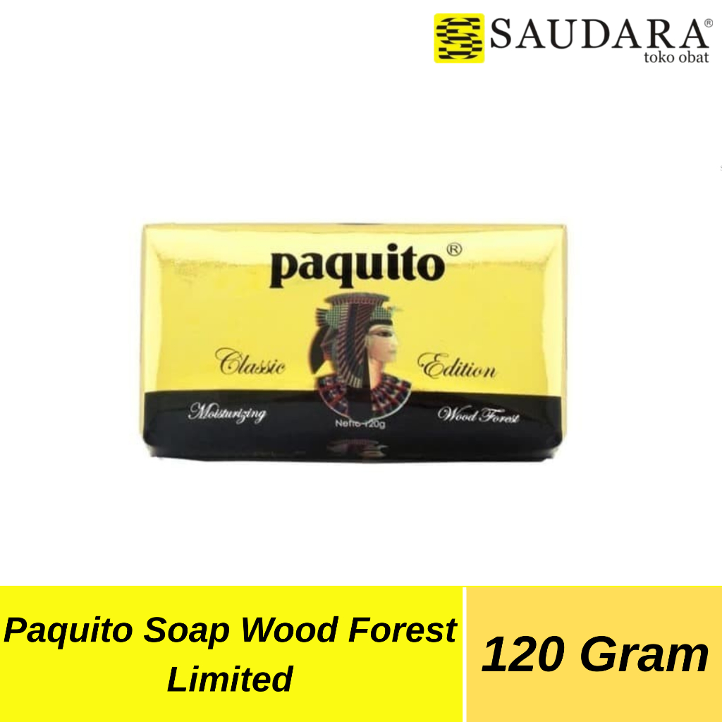 Paquito Soap Wood Forest Limited 120 Gr