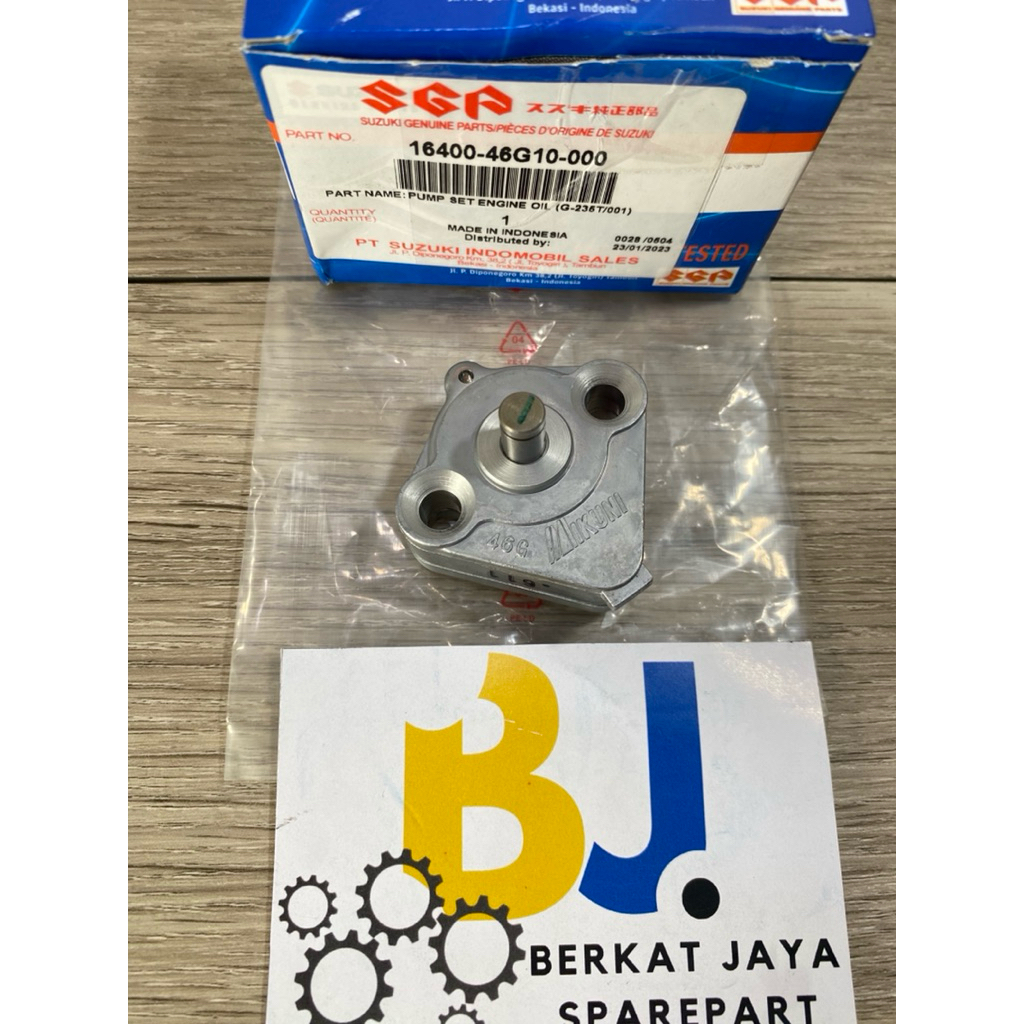 POMPA OLI MESIN SUZUKI SKYWAVE SKYDRIVE SPIN 125 HAYATE ASLI ORIGINAL SUZUKI 16400-46G10