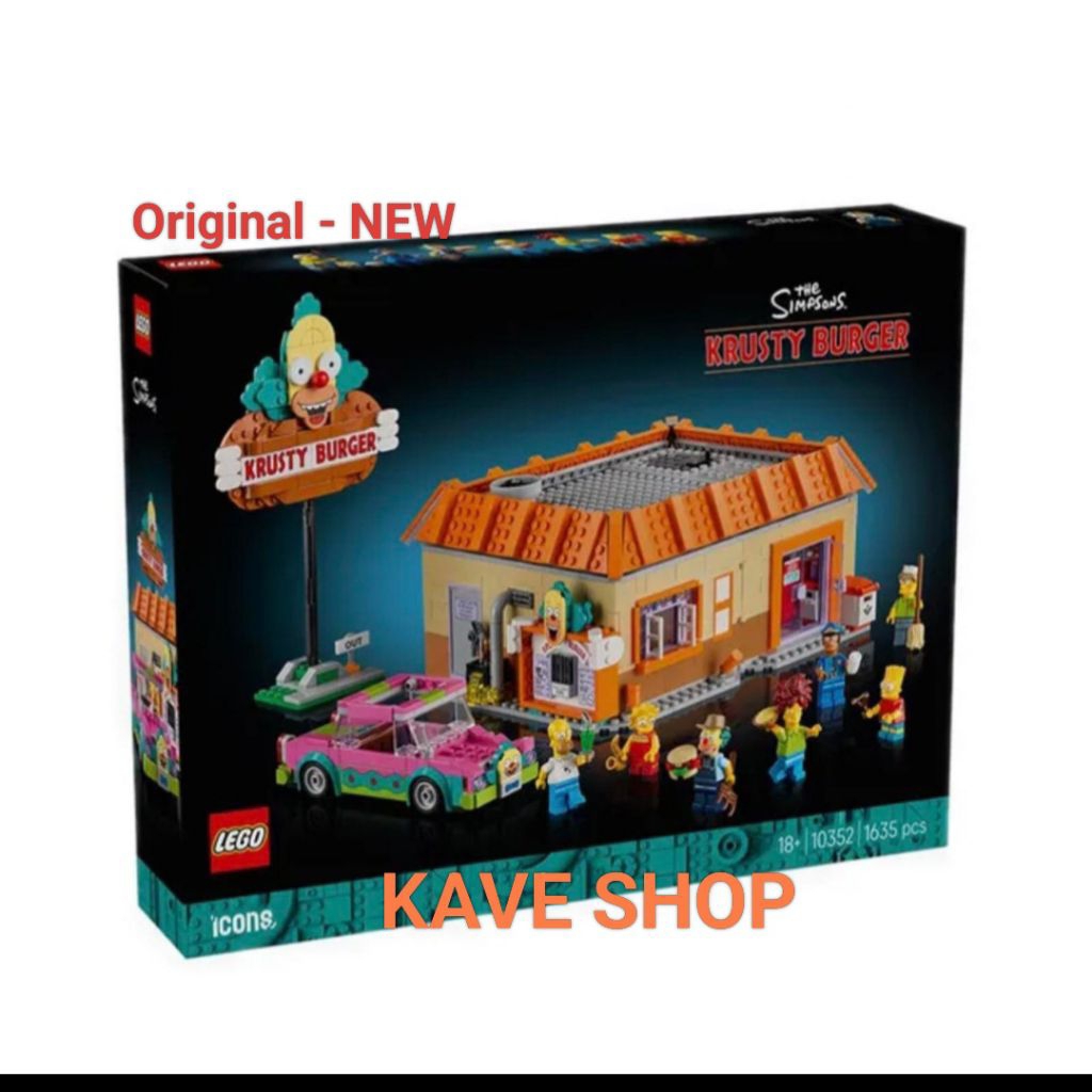 LEGO 10352 The Simpsons : Krusty Burger