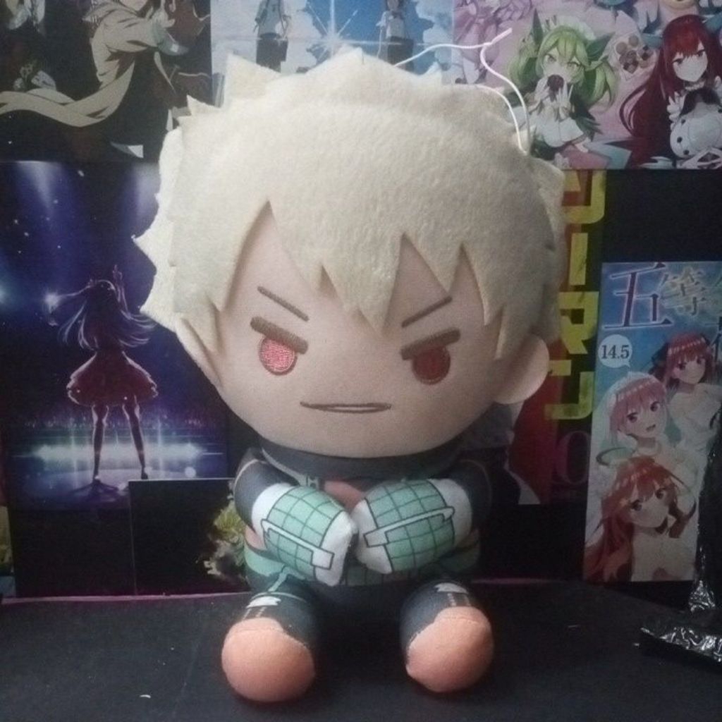 Official Plush Poffuto KATSUKI BAKUGO / Boneka Bakugo BANPRESTO ORIGINAL