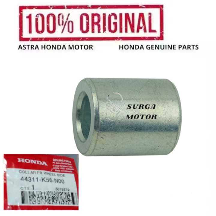 Bosh Bos Luar Tromol Roda Depan Motor Honda Sonic 150 44311K56N00 44311-K56-N00 Collar FR Wheel Side