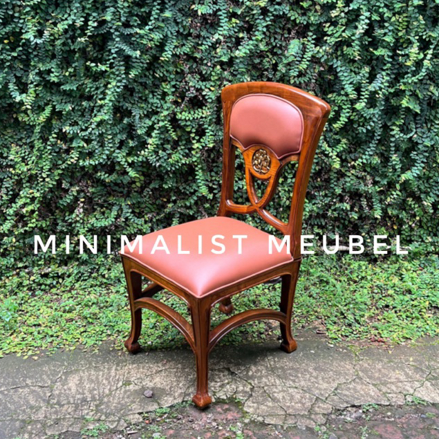 Kursi Makan Jati Solid Ukiran Jepara | Kursi Resto Ukiran | Kursi Cafe Jati Jepara