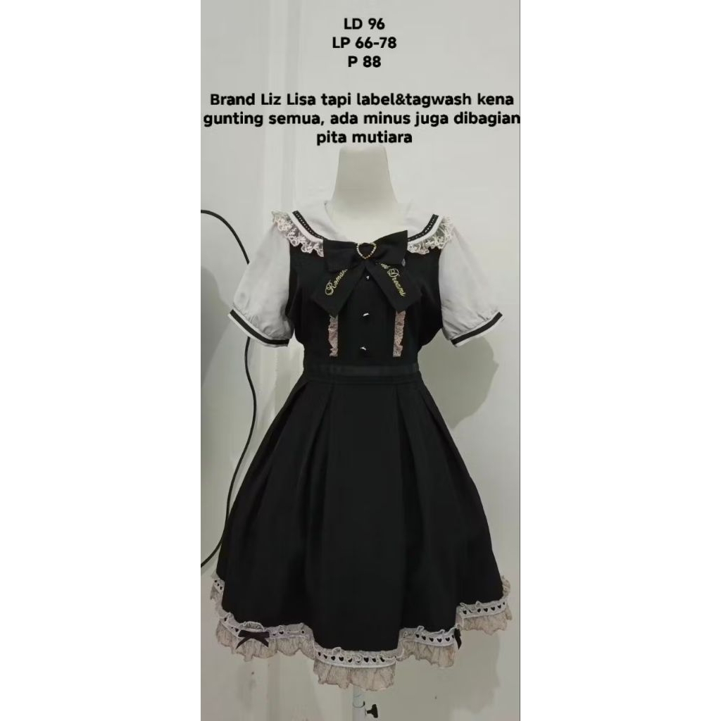 Dress Lisliza dupes kawaii