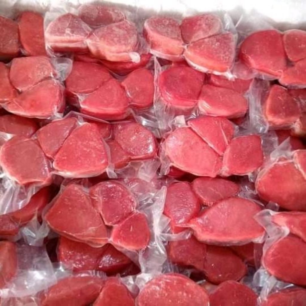 Steak Ikan Tuna Premium 500gr - Tuna Loin Fillet Beku Segar Tanpa Tulang