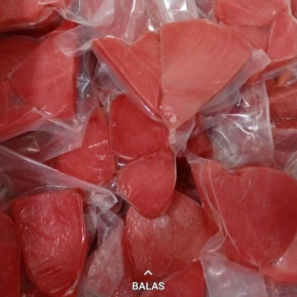 Steak Ikan Tuna Premium 500gr - Tuna Loin Fillet Beku Segar Tanpa Tulang