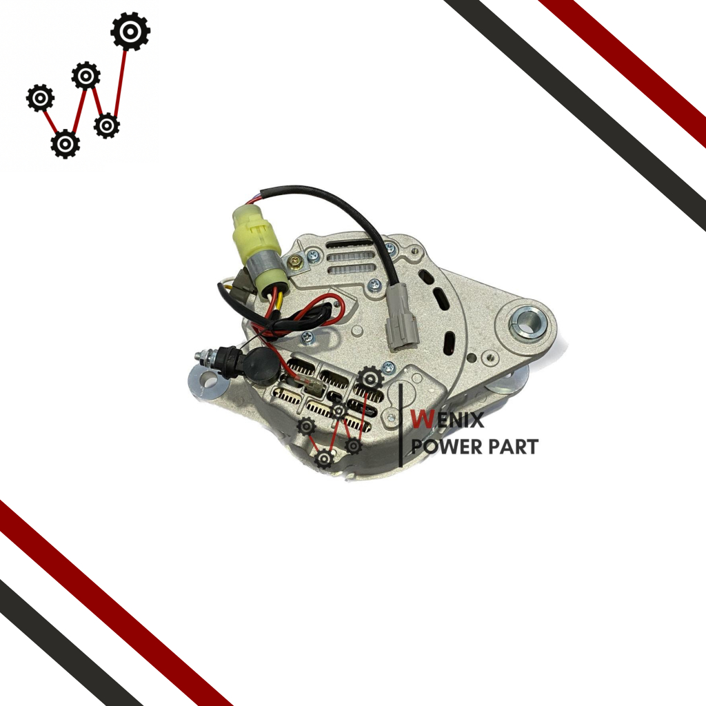 Dinamo Ampere / Alternator Hitachi Zaxis 110 ZX210 Zaxis 200 Excavator