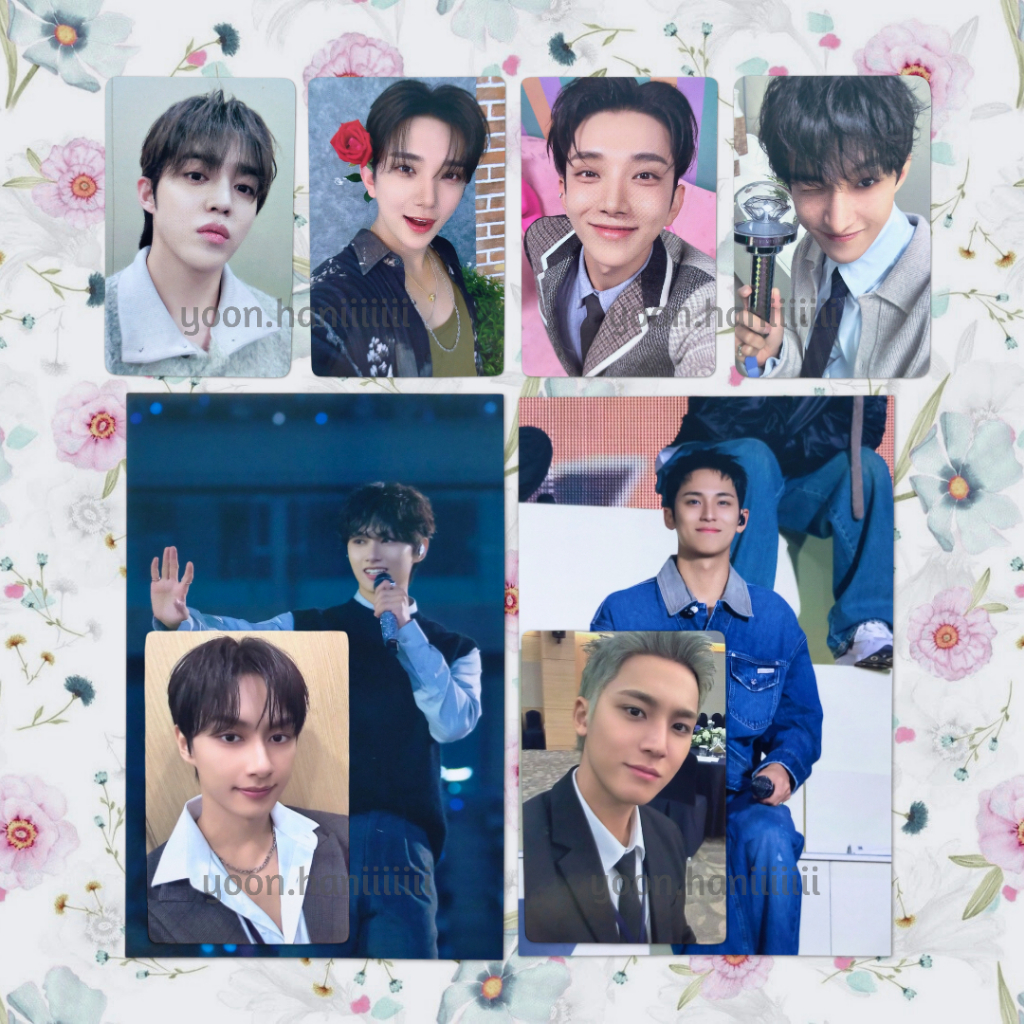 (Clearance Sale) Official Photocard SEVENTEEN Scoups Joshua Jun Mingyu DK Stamp Rally Happy Burstday