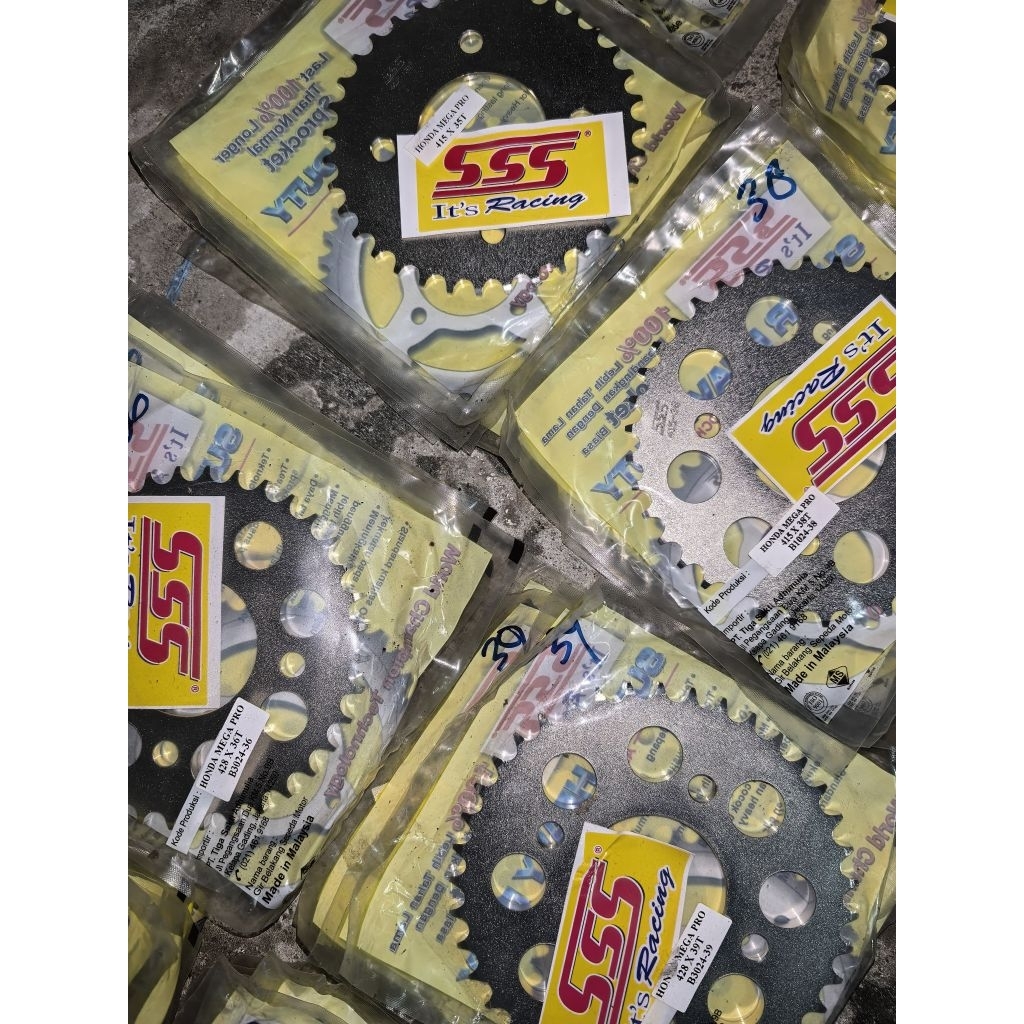 GEAR GIR BELAKANG SSS ORIGINAL UNTUK TIGER MEGAPRO VERZA MP MONO