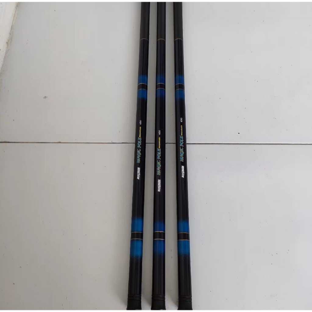 Tegek Pancing Magnum MAGIC POLE / SHOOTER POLE Fiber Ruas Panjang