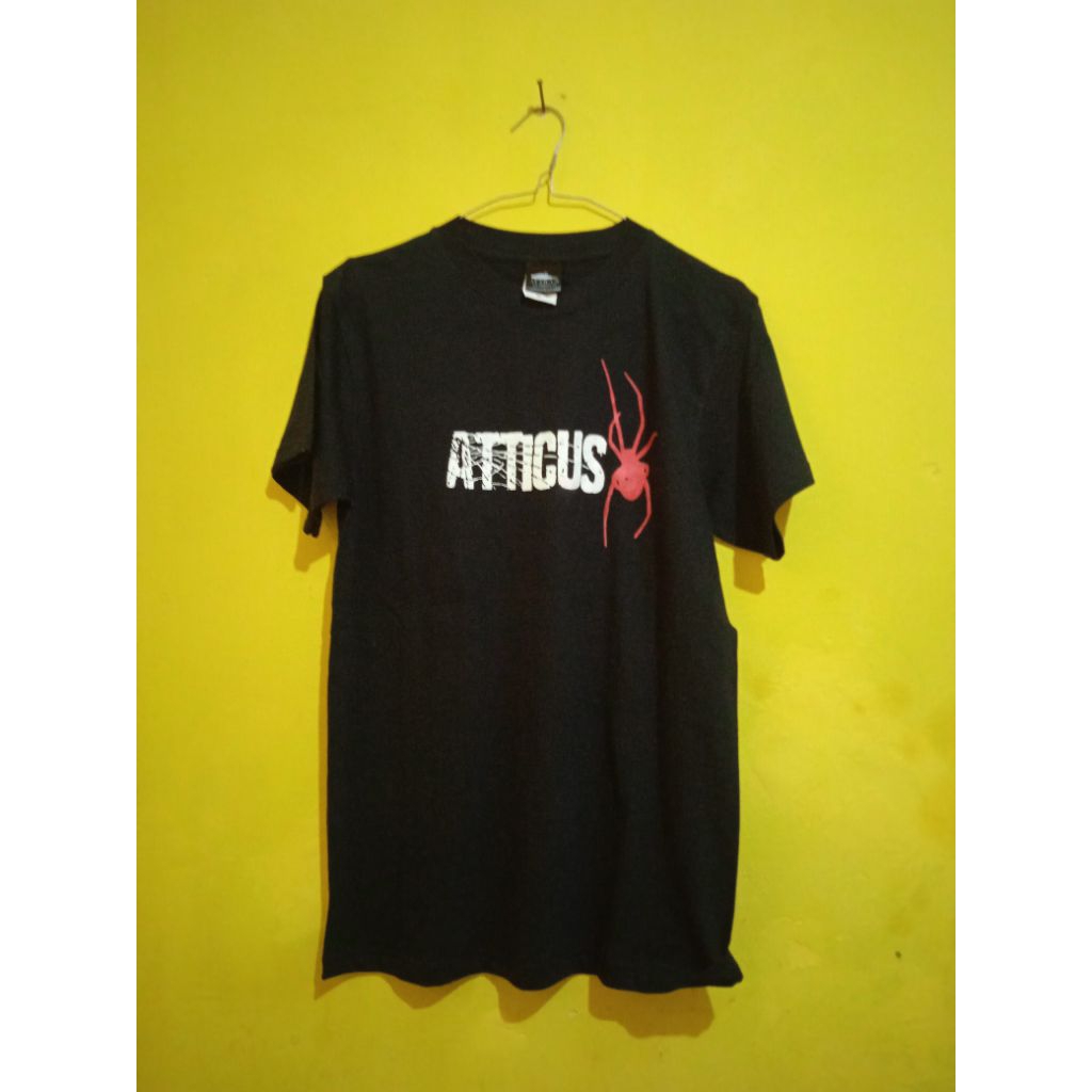 Kaos T-shirt Atticus clothing company Spider Logo