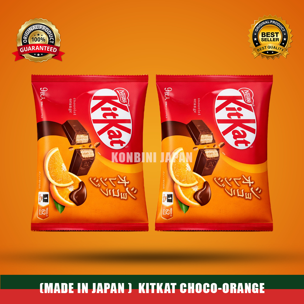 Kitkat Choco orange import japan - snack camilan import - coklat jepang