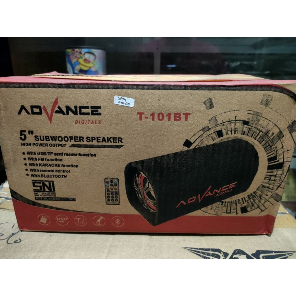 Speaker aktif advnce t-101 bt baru blutut