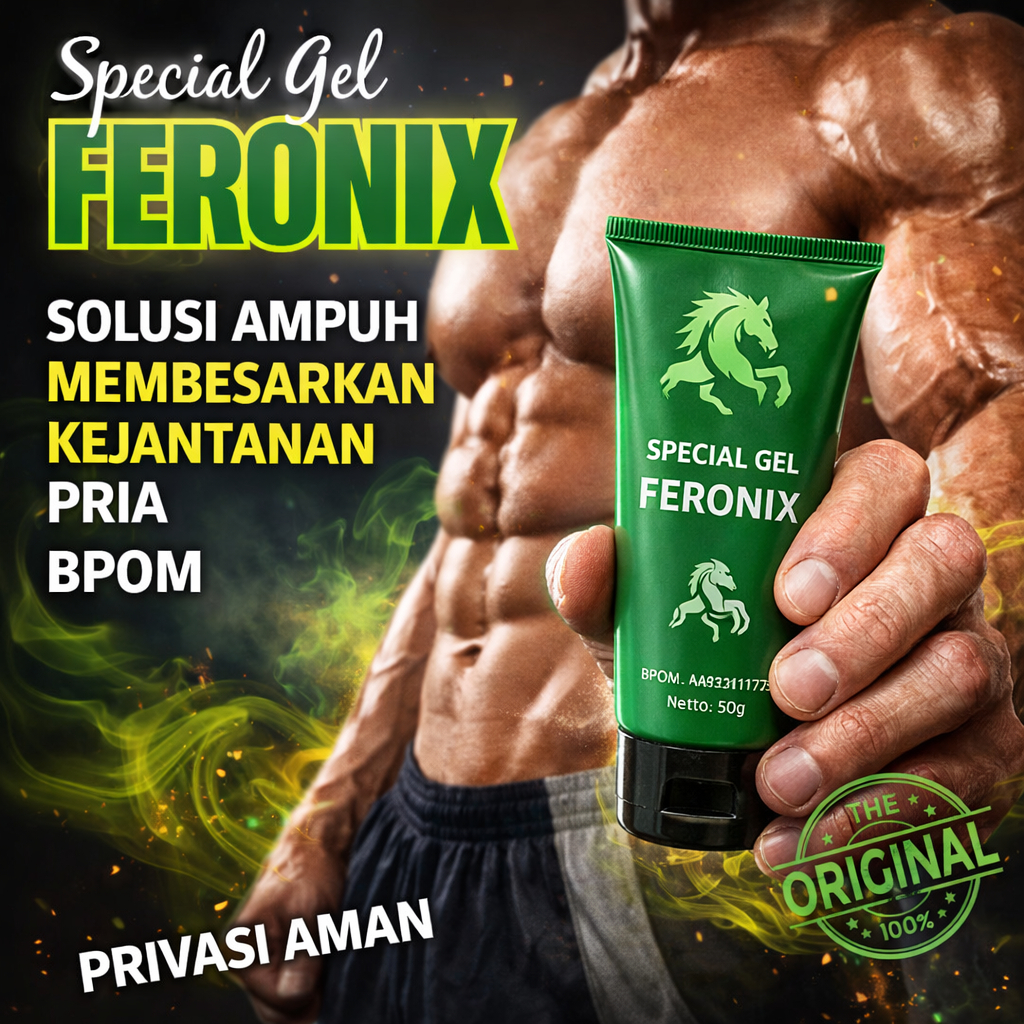 PEMBESARPENIS TERBARU FERONIX GEL OBAT HANDAL PEMBESARKELAMINPRIA AMPUH PERMANEN PRIVASI TERJAGA