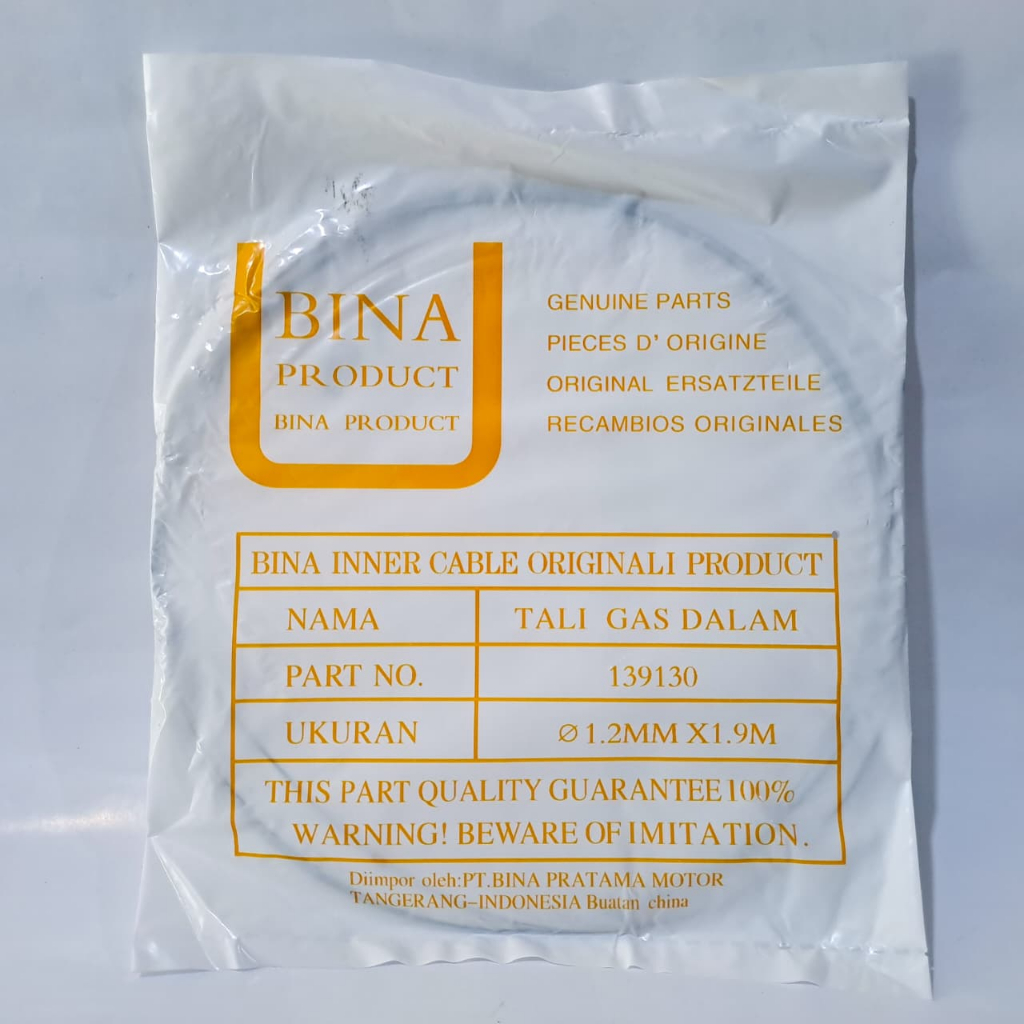 Tali Gas Kabel Gas Dalam Motor