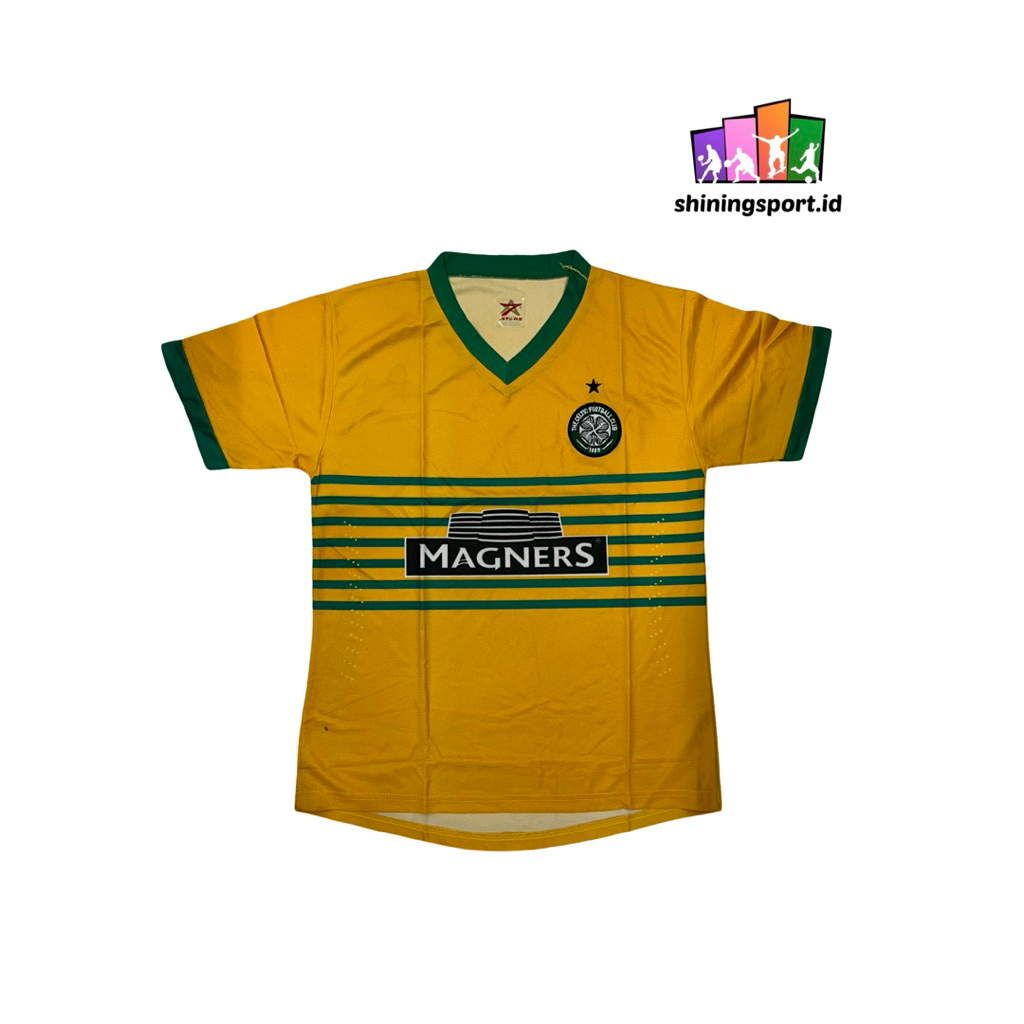 Jersey Bola Anak Hingga Remaja Retro Vintage Celtic Away 2013/2014 All Size Fit To XL 7 Stars 100% P