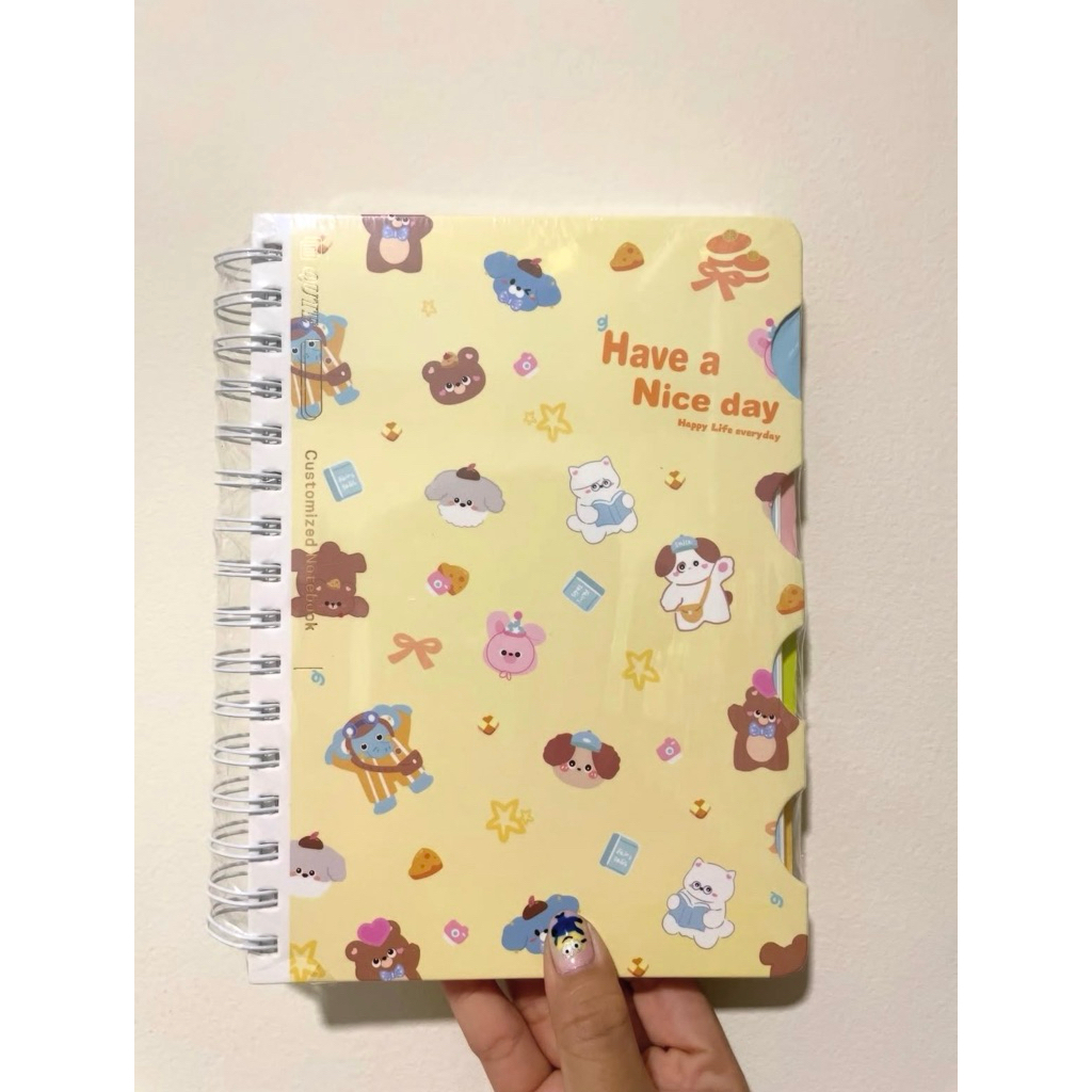 BUKU DEPAU RING TULIS POLOS INDEX PUPPY TEBAL