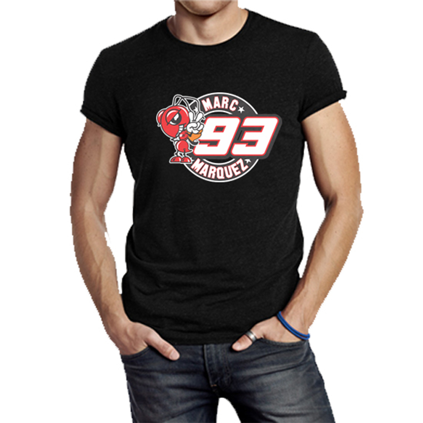 Kaos Marc Marquez Tshirt 100% Cotton || Casual Unisex T-SHIRT Size S  M L XL XXL 3XL 4XL || Lengan P