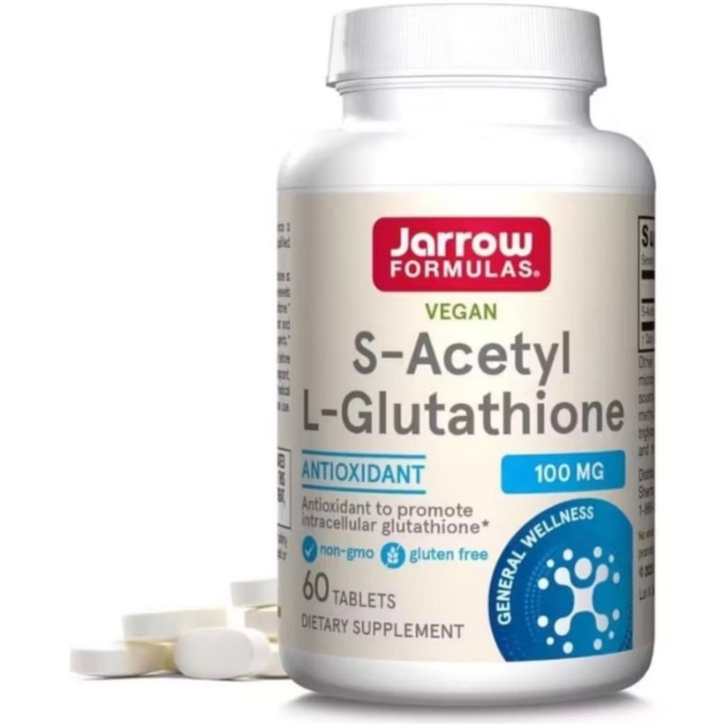 Jarrow Formulas S-Acetyl L-Glutathione Tablets 100mg