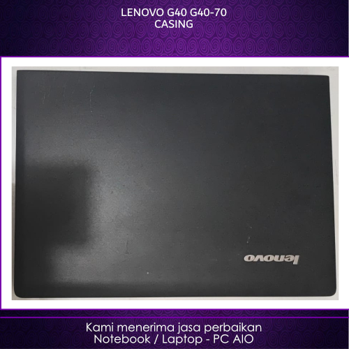 Casing LENOVO Idepad G40-70 Rear Front Palmrest Bottom Case + Engsel Kiri Kanan 2nd , bisa cocok jug