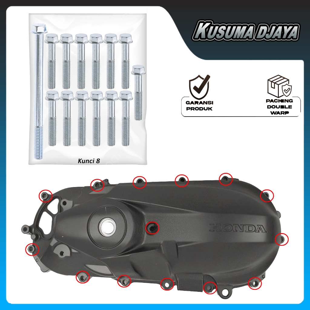 BAUD BAUT BLOK BAK CVT SET BEAT SCOOPY VARIO 110 ESP 2015 - 2019