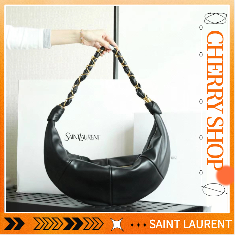 New YSL Lambskin Hobo Women's Shoulder Bag