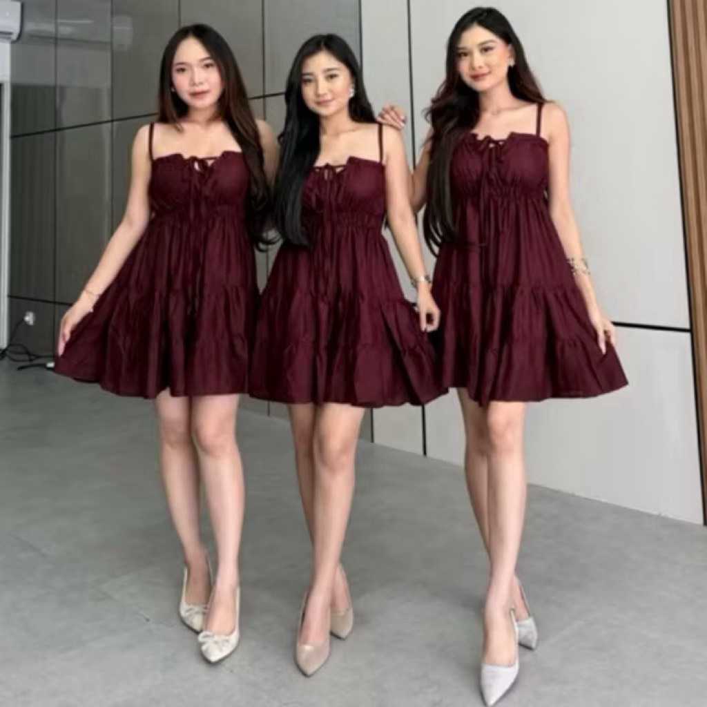 Days || Nanda Dress Pendek || Korean Style || Dress Kekinian