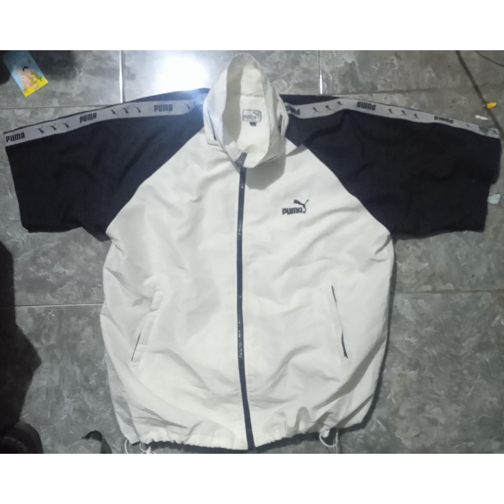 jaket Tracktrop short sleeve BIG LOGO PUMA ORI second