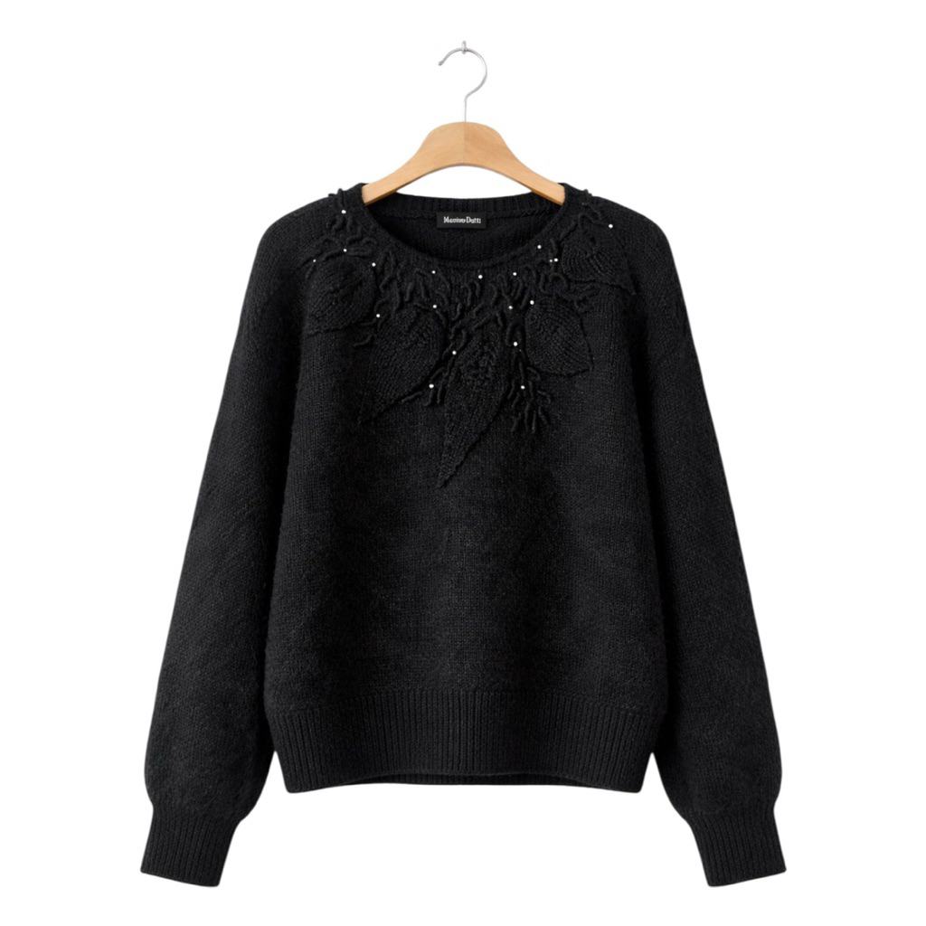 (Woman) Sweater Crewneck Wooly Massimo Dutti