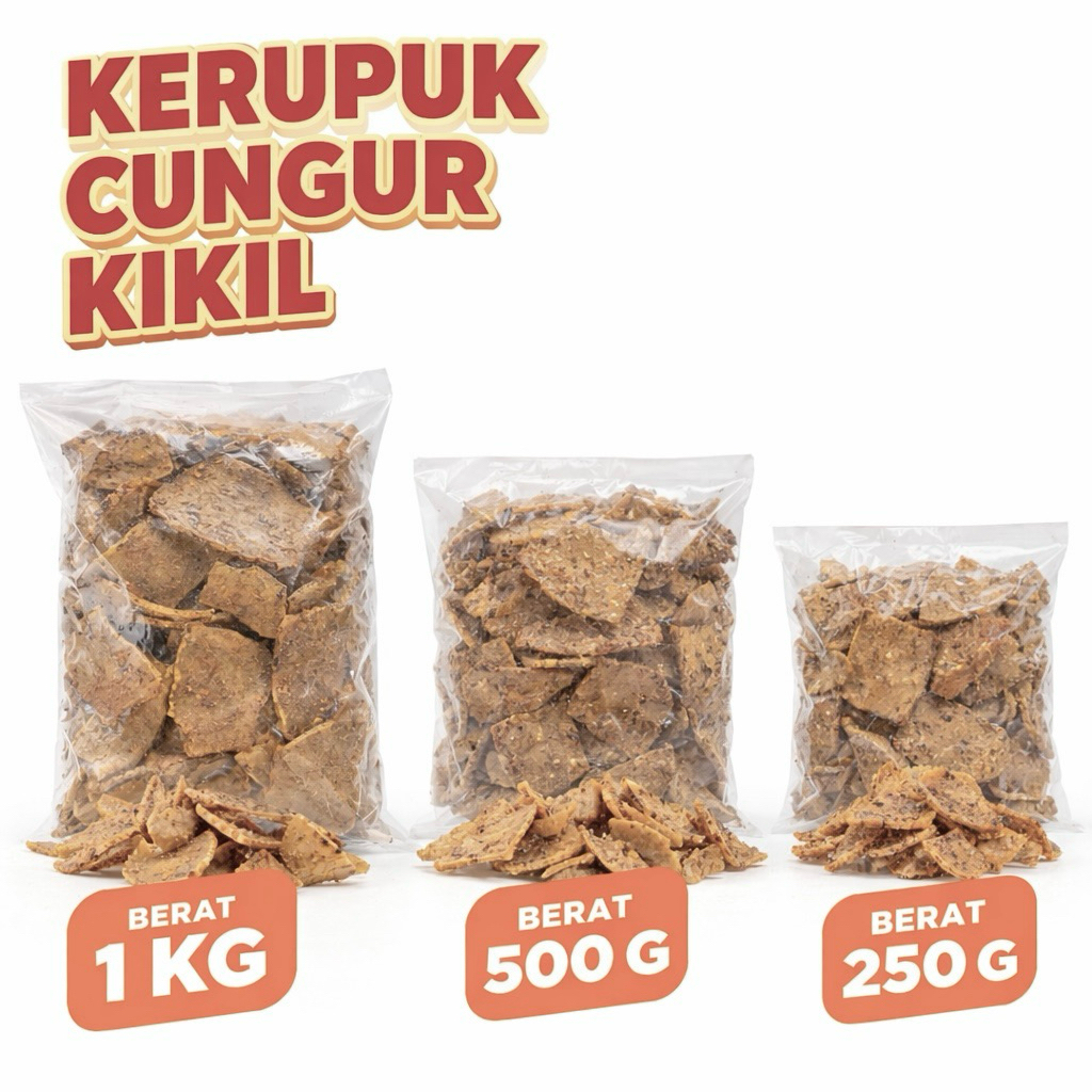Kerupuk Cungur Kikil Sapi Mentah – Siap Goreng