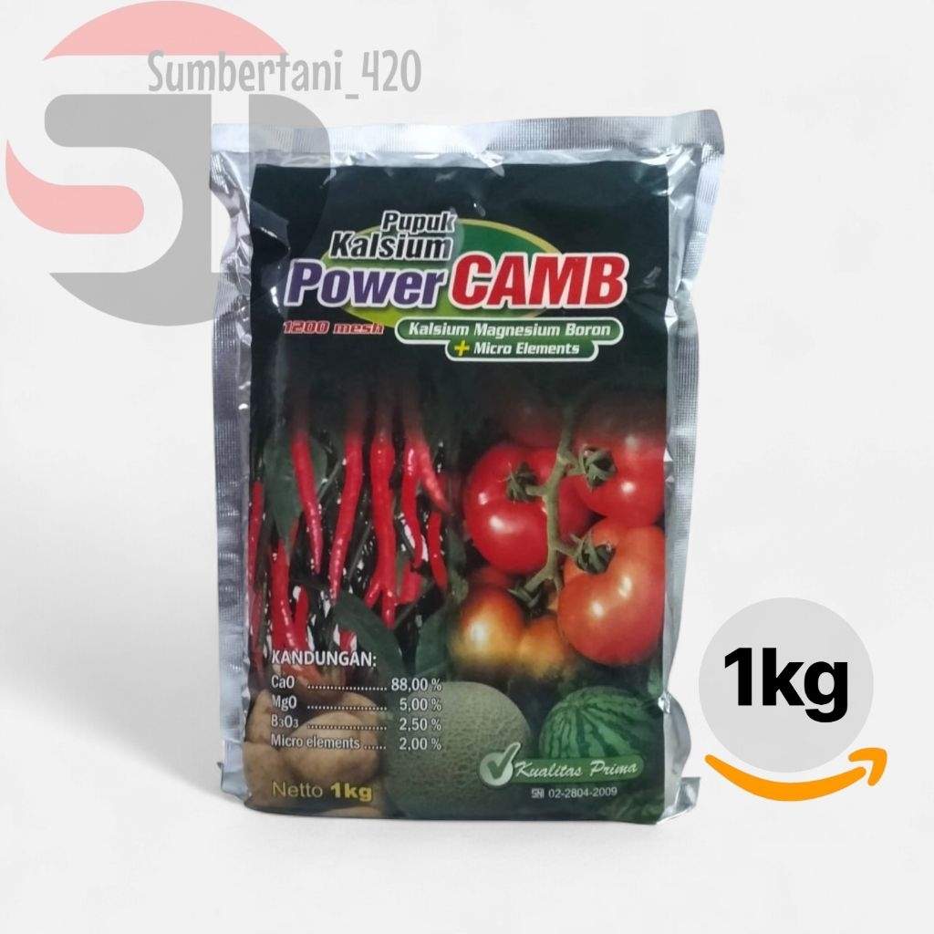 Pupuk Kalsium POWER CAMB 1200 mesh Kalsium Magnesium Boron +Micro Elements