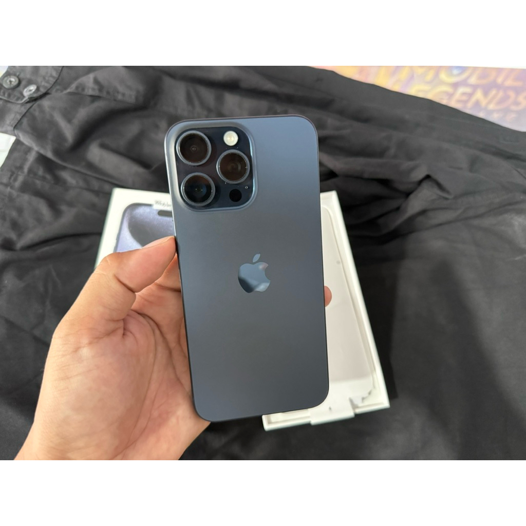 Iphone 15promax 256 resmi ibox second