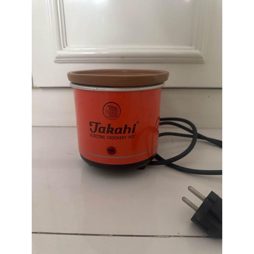 Takahi slow cooker preloved electric crockery pot